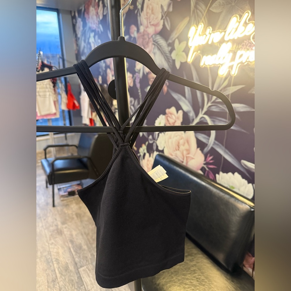 Nikibiki Black Crop Top
